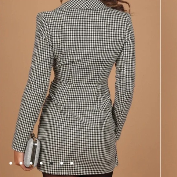 Petal and Pup Tweed Blazer Mini Dress - Picture 3 of 10